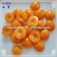 Choice quality canned apricot